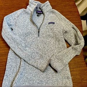 Womens Patagonia better sweater gray size small